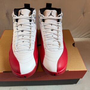 Jordan White and Red High-Tops